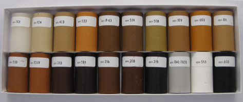 Vosk opravný Baowachs Serie F (Basis-barvy) - krabička s 20-ti tyčinkami