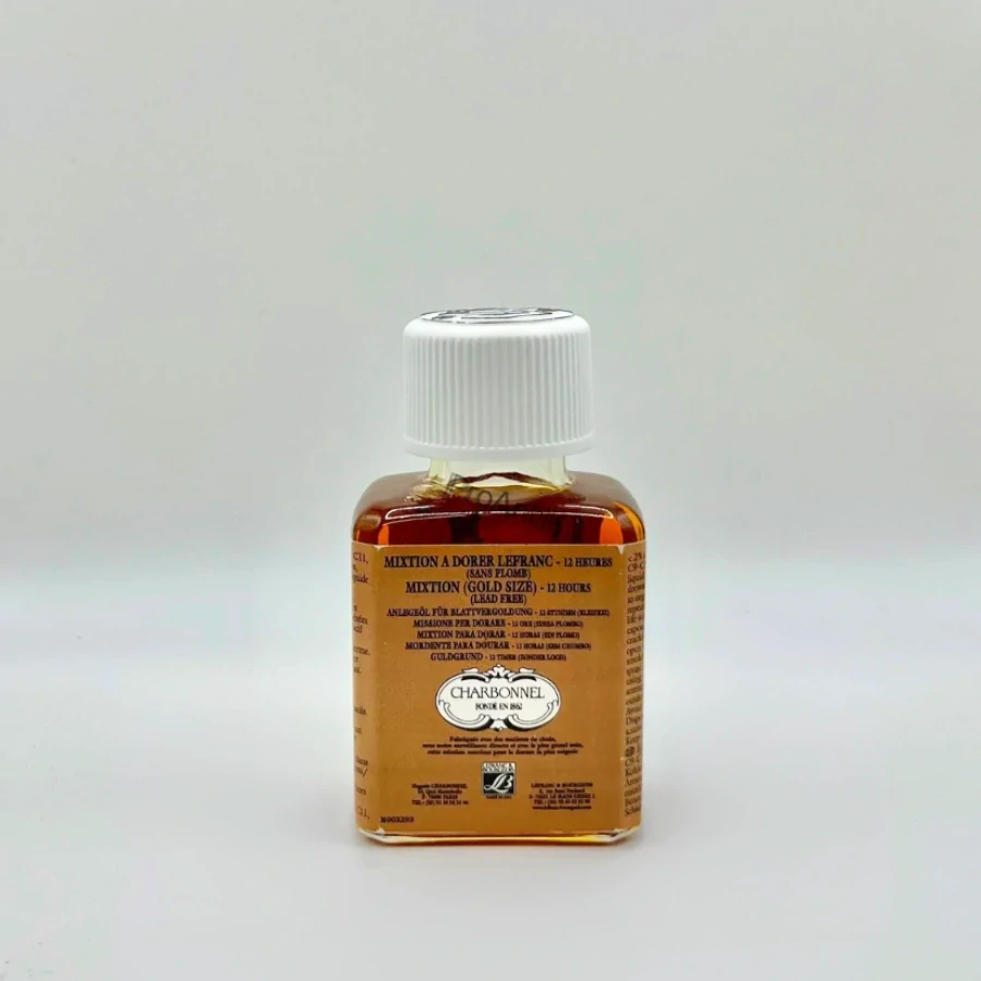 Olejové mixtiony pro zlacení 3h a 12h – Mixtion Lefranc