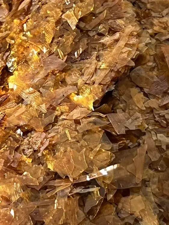 Šelak oranžový, s voskem, 1kg
