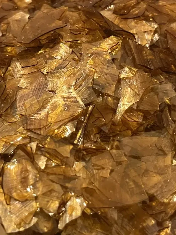 Šelak oranžový, bez vosku, 100g
