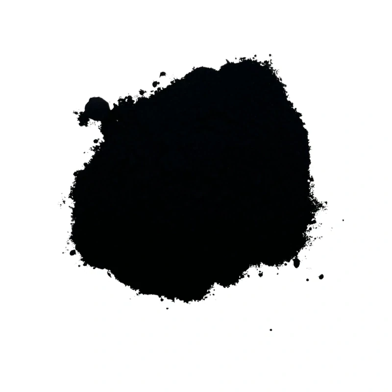 Lampová, sazová čerň, práškový pigment