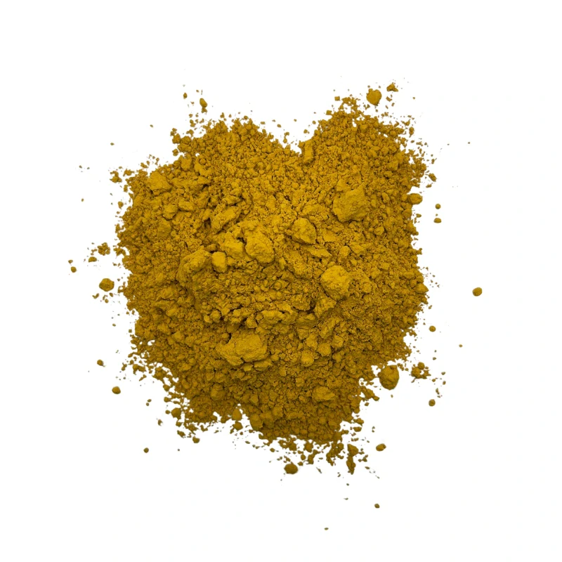 Okr žlutý, práškový pigment