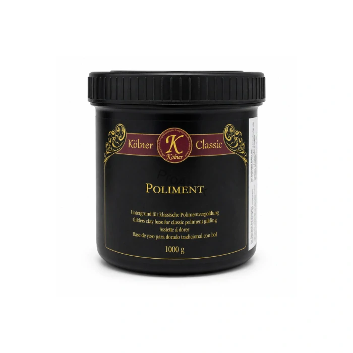 Kölner Classic Poliment modrý – vlhký bolus pro tradiční vodní zlacení, 1 kg