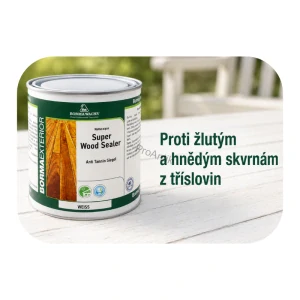 Izolace na dřevo proti tříslovinám Super Wood Sealer, 750ml