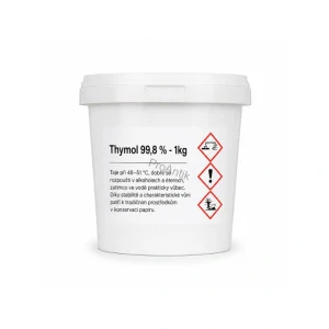 Thymol, analytická čistota min. 99,8 %