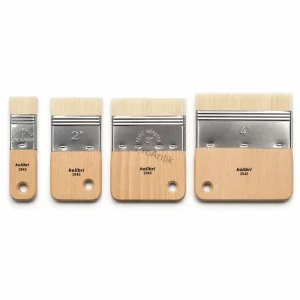 Štětec široký na gesso, vepř