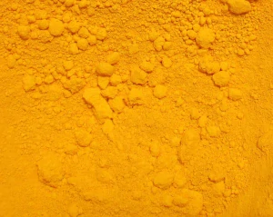 Kadmiová zlatá žluť, práškový pigment