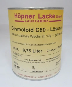 Roztok mikrokrystalického vosku Cosmoloid C80 - 20% připravený k použití - 750 ml