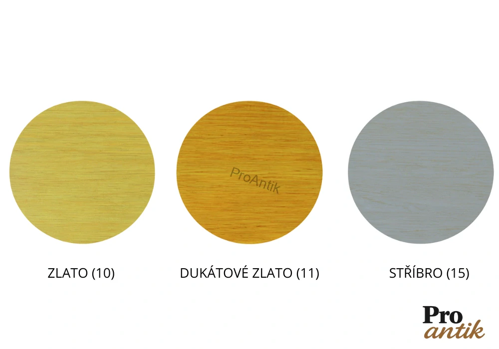 Metalický ozdobný sprej Borma Wachs, 400 ml, pravé zlato