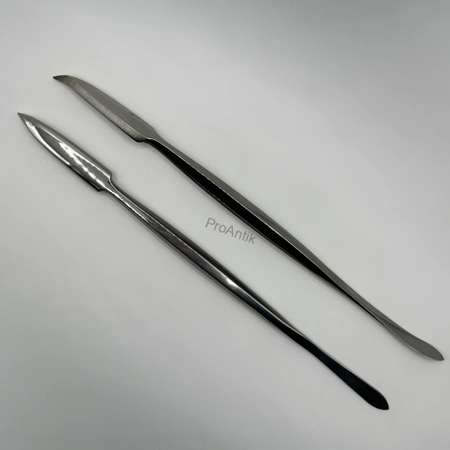 Špachtle, škrabka italská nerez, pružná 175mm, S rovnou špičkou