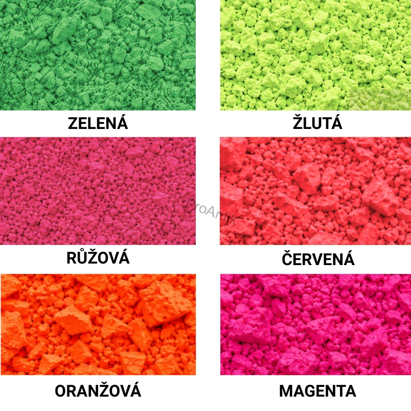 Schmincke pigmenty fluorescenční, zelená 100 ml