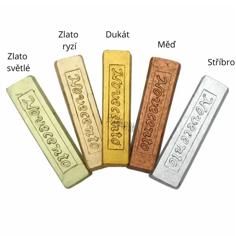 Metalický vosk na retuše dřeva, zvolte odstín