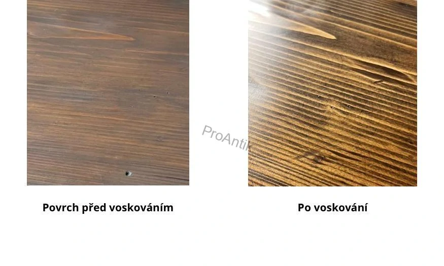 Antik vosk na dřevo a nábytek, 500g – Borma Wachs 