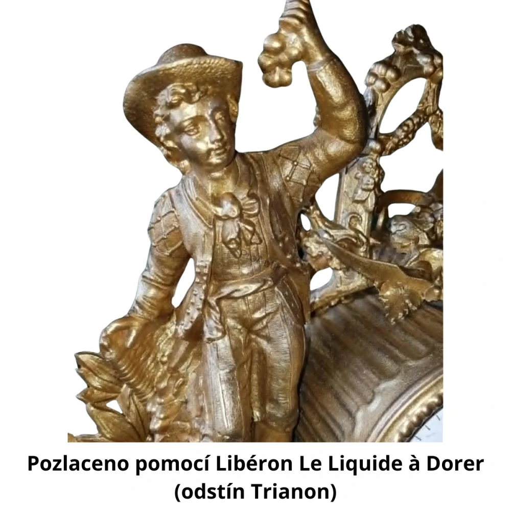 Zlatá patina, lak do interiéru i exteriéru, – Liberon Le Liquide à Dorer 30 ml 