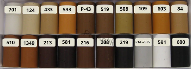 Měkké voskové tmelicí tyčinky (213 - Mahagon)