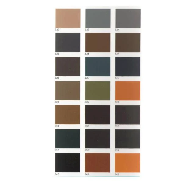 Retušovací barvy na nábytek, sada 10x30ml odstínů dřeva