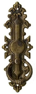 Madlo č.12, odlitek z mosazi 35×115 mm