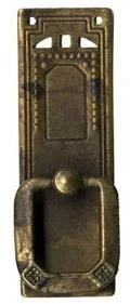 Madlo č.14, mosaz 27×85 mm