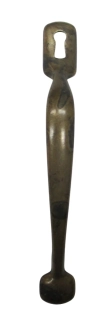 Madlo č. 44, 19 × 156 mm, s klíčovou dírkou