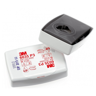 3M částicový filtr 6035 P3 řada 6000 - 1 pár