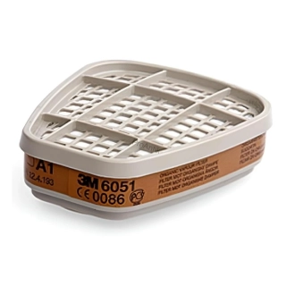 3M chemický filtr proti plynům a výparům 6051 A1 řada 6000 - 1 pár