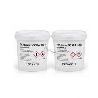 Dvouskložková epoxidová pasta pro doplňování a modelování - SIKA Biresin SC258