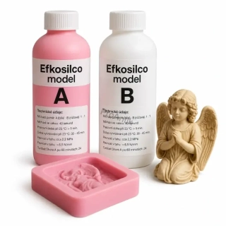 Efkosilco Model restaurátorský formovací silikon, 500g