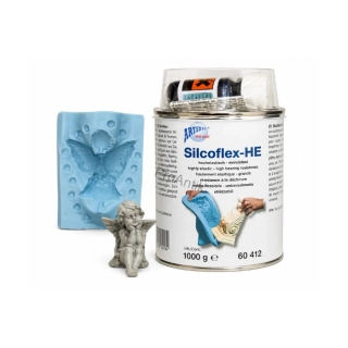Silcoflex HE elastický silikon na komplikované formy, 500g