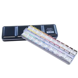 Umton akvarelová sada - plechová kazeta 20 x 2,6 ml