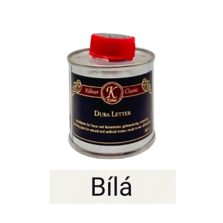 Barva na písmo v kameni, bílá - 100ml