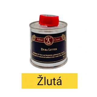 Barva na písmo v kameni, žlutá - 100ml