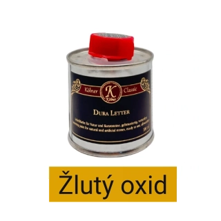Barva na písmo v kameni, žlutý oxid - 100ml