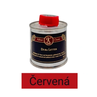 Barva na písmo v kameni, červená - 100ml