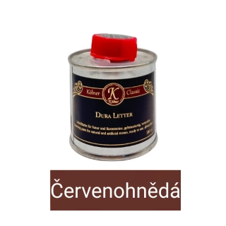 Barva na písmo v kameni, červenohnědá - 100ml
