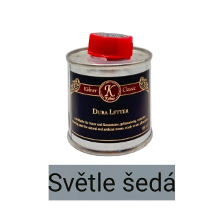 Barva na písmo v kameni, světle šedá - 100ml