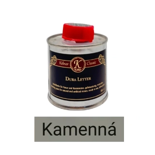 Barva na písmo v kameni, kamenně šedá - 100ml