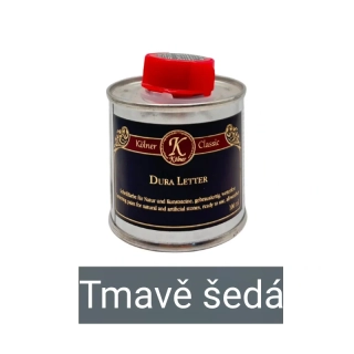 Barva na písmo v kameni, tmavě šedá - 100ml