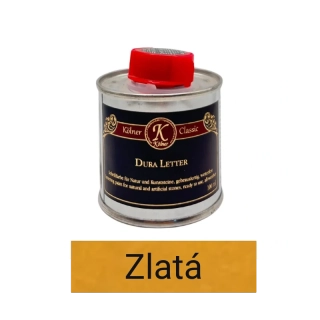 Barva na písmo v kameni, zlatá - 100ml