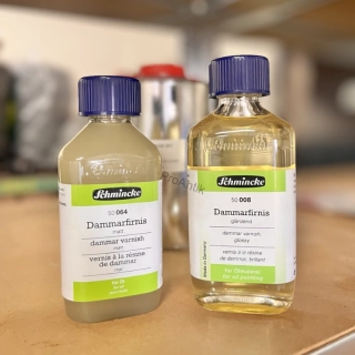 Damarový lak na olejomalbu Schmincke, 200 ml 