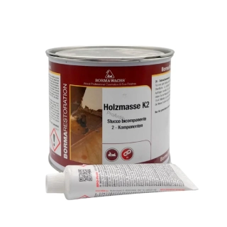 2-složkový pastovitý tmel na dřevo Holzmasse K2 750 ml