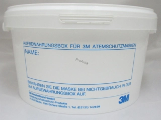 Úschovný box pro všechny typy respirátorů a polomasek 