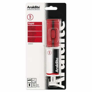 Epoxidové rychletvrdnoucí lepidlo na kov, dřevo, sklo, plast, keramiku - 24ml