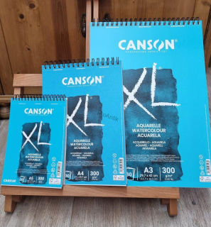 Canson XL Aquarelle – akvarelový papír 300 g/m²