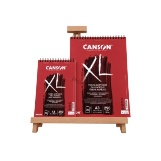 Canson XL Oil & Acrylic – papír pro olej a akryl 290 g/m² - 30 listů