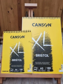 Canson XL Bristol – hladký umělecký papír 180 g/m² 50 Listů