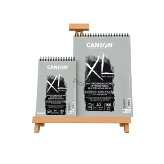 Canson XL Sand Grain – šedý kreslicí papír 160 g/m²
