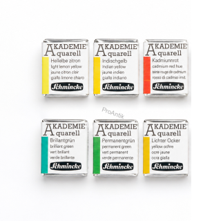 Umělecké akvarelové barvy Schmincke Akademie Aquarell
