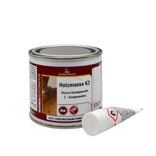 2-složkový pastovitý tmel na dřevo Holzmasse K2 125 ml