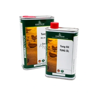 Tungový olej – přírodní olej na dřevo, Borma Wachs Tung Oil 