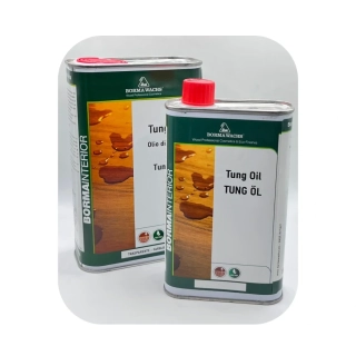 Tungový olej – přírodní olej na dřevo, Borma Wachs Tung Oil 